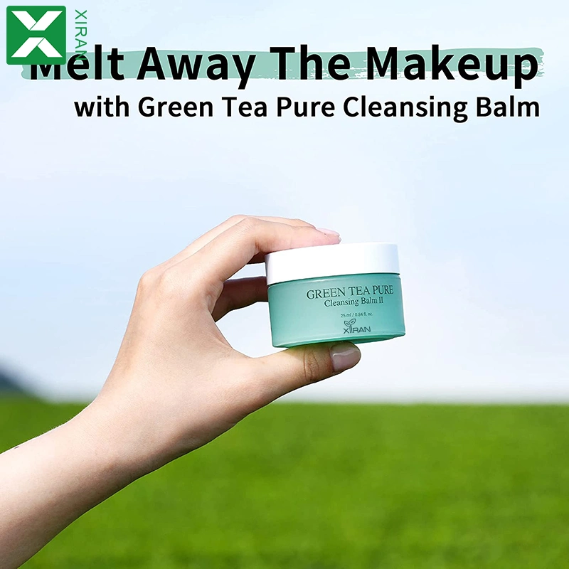 Private Label Olive Oil Green Tea Face Wash Cleansing Balm Makeup Remover