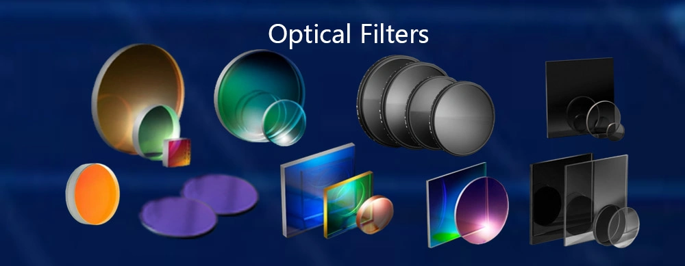 Optical Ultra Narrow Bandpass Filters Mounted in Black Anodized Ring