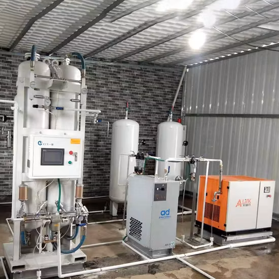 オンサイトモニター/APP、病院使用、工場出荷時の価格の医療用PSA酸素酸素ガス発生器